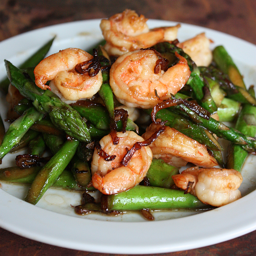 Spring Asparagus and Shrimp StirFry Viet World Kitchen
