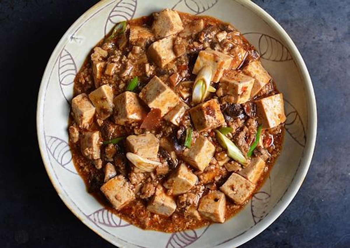 Vegan-mapo-tofu vegan mapo tofu