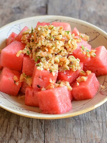 thai watermelon salad