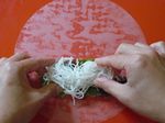 How to wrap rice paper rolls 4