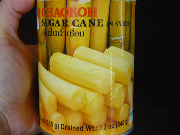 Canned-sugarcane