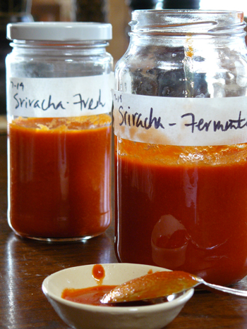 Homemade Thai-style Sriracha sauce