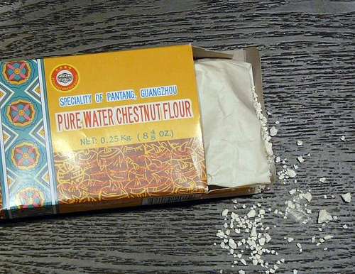 water chestnut flour (starch)