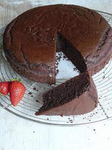 15 minute chocolate cake