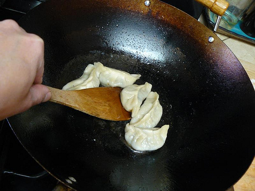 wok stickers -potstickers