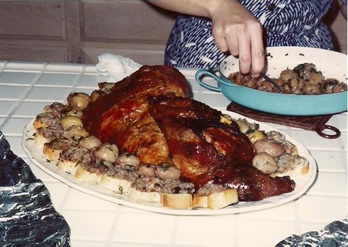 Thanksgiving turkey 1980s