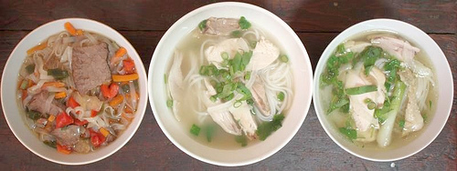 instant pho and homemade