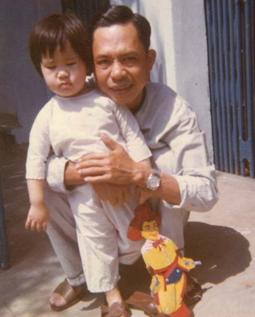 Saigon around 1974, Bo Gia and me