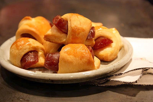 Chinese pigs in blanket