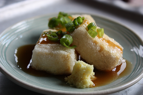 Asian Tofu: Japanese agedashi tofu recipe
