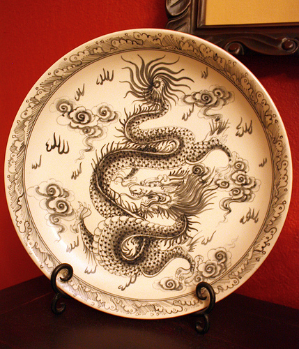 Vietnamese dragon platter