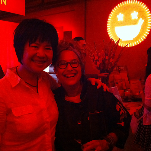LuckyRice Andrea Nguyen with Susan Feniger