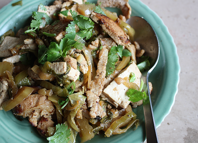 Food Endeavours of the Blue Apocalypse: Stir Fried Pickled Mustard Greens  with Chicken and Pork Balls