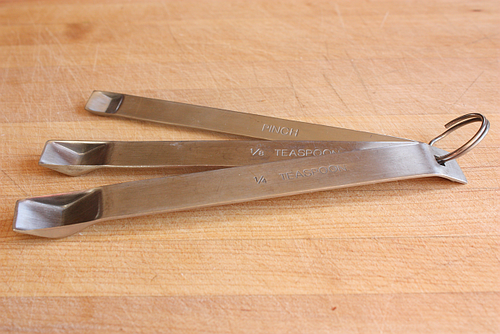 Mini kitchen tools measuring spoons