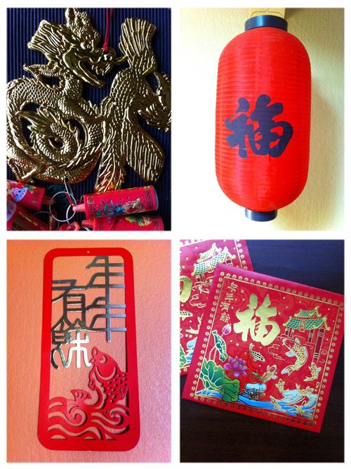 Chinese new year decor