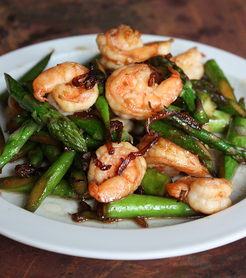 Monsoon-asparagus-shrimp-stirfry