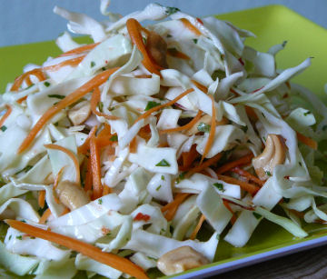 Spicy-green-cabbage-salad