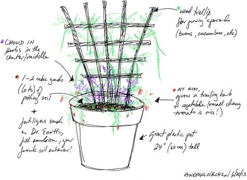 Small-space-gardening-pot