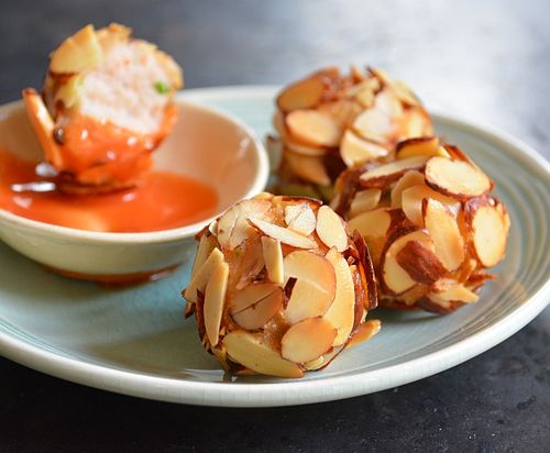 Shrimp-almond-balls