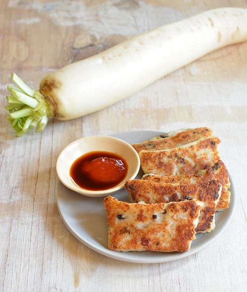 Daikon-radish-cakes