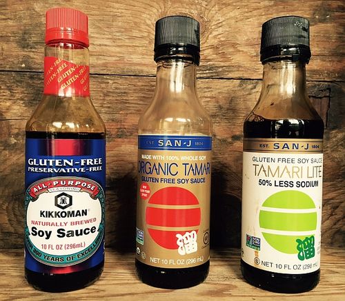 Gluten-free tamari soy sauce