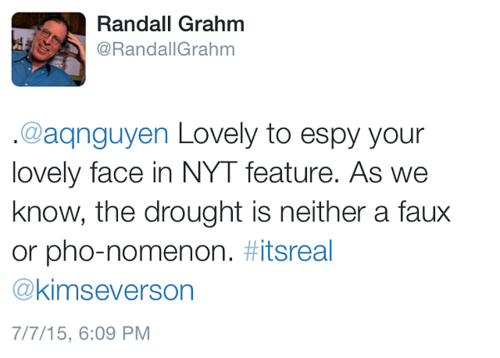 Randall-tweet