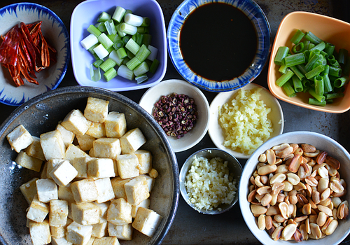 Kung pao tofu mis