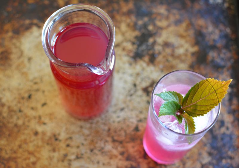 Shiso-vinegar-cocktail