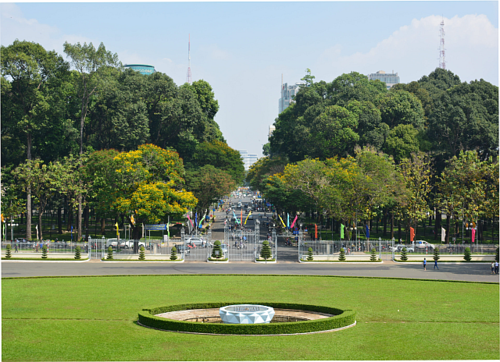 Saigon 2014 Reunification Palace view