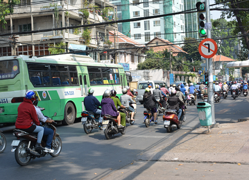 Saigon 2014 traffic