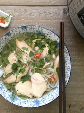 instant pot chicken pho