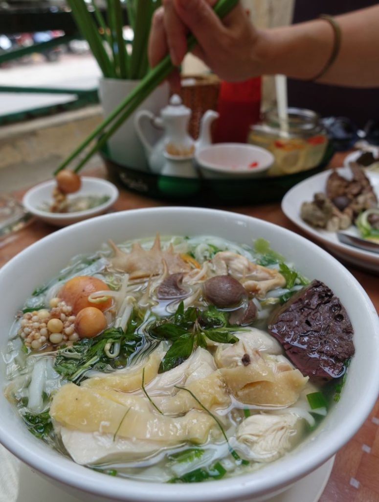 chicken pho from Hanoi