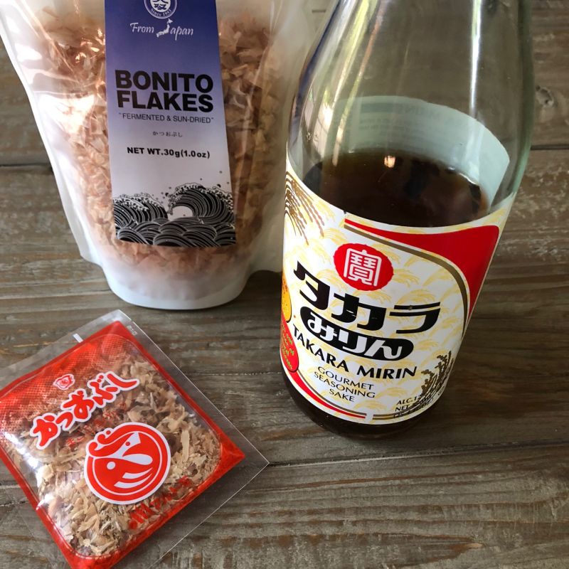Japanese umami soy concentrate ingredients.