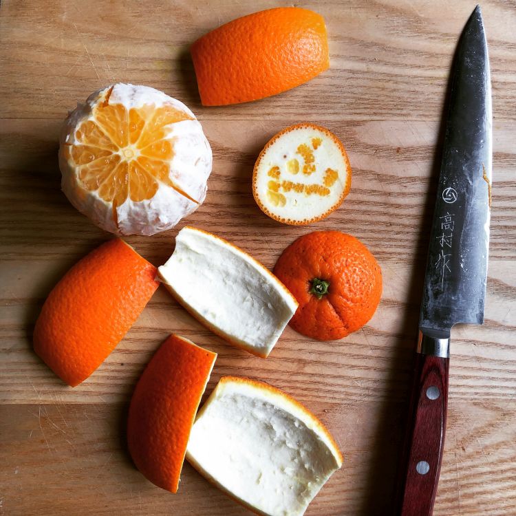 Candied Orange Peels Recipe