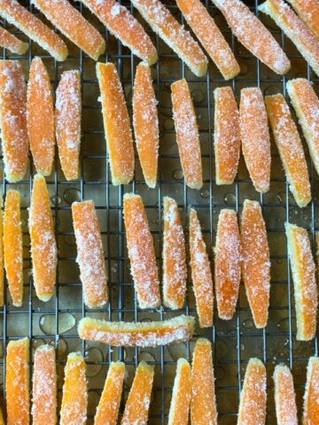 Candied Orange Peels Recipe