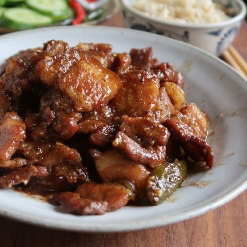 Red Boat Pork Belly in Caramel Sauce (Thit Kho) Recipe Viet World Kitchen