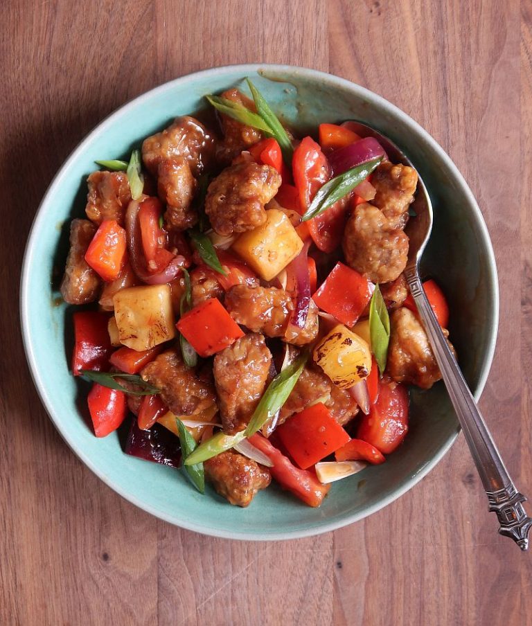 AirFried Sweet and Sour Pork Recipe Viet World Kitchen