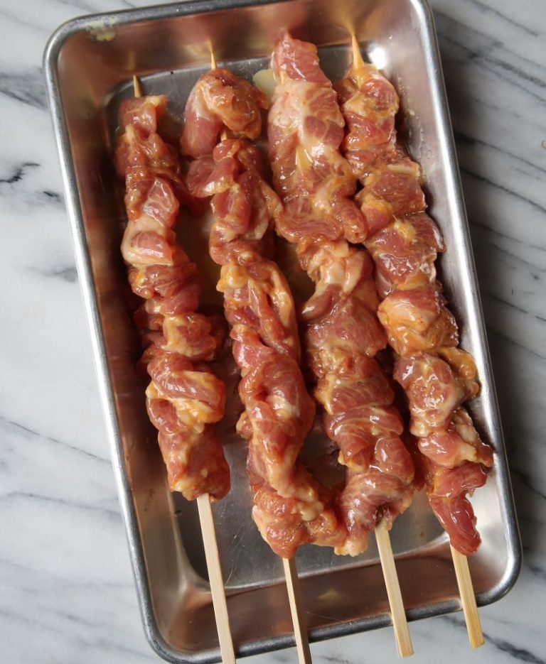 Pork Satay with Coconut and Condensed Milk Recipe Viet World Kitchen