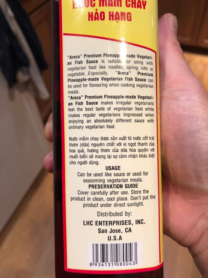 Vegetarian Fish Sauce Buying Guide and a DIY Recipe Viet World Kitchen