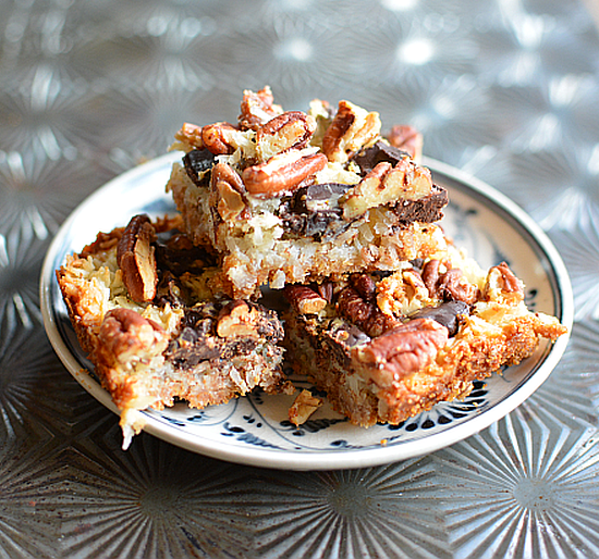 Magic 7-layer cookie bar