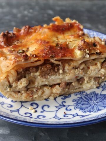 Mapo Tofu Lasagna