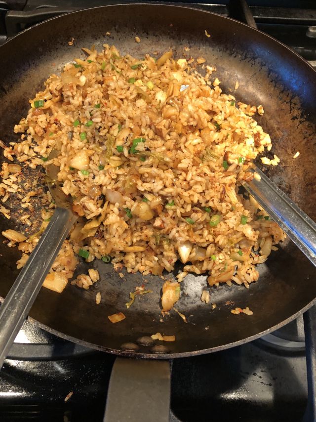 Kimchi Fried Rice pan
