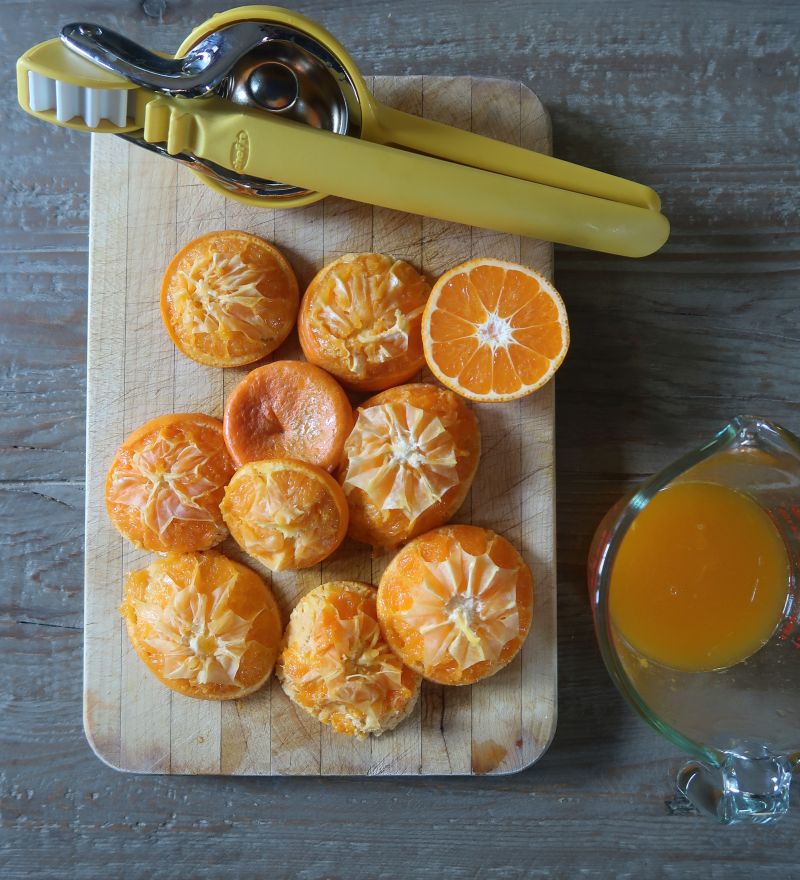 Voila spiced tangerine and whiskey cocktail