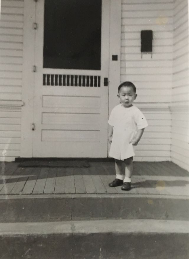 Victor Fong as toddler