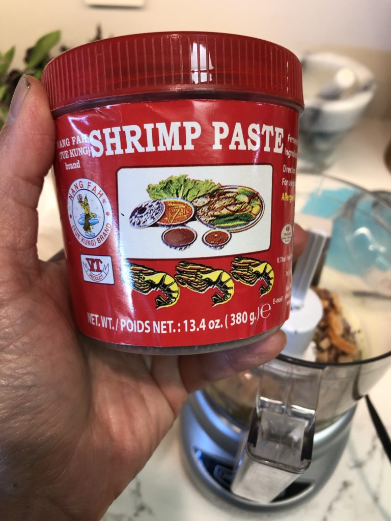Thai shrimp paste kapi