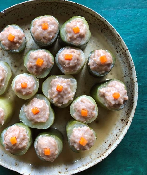 Stuffed cucumber