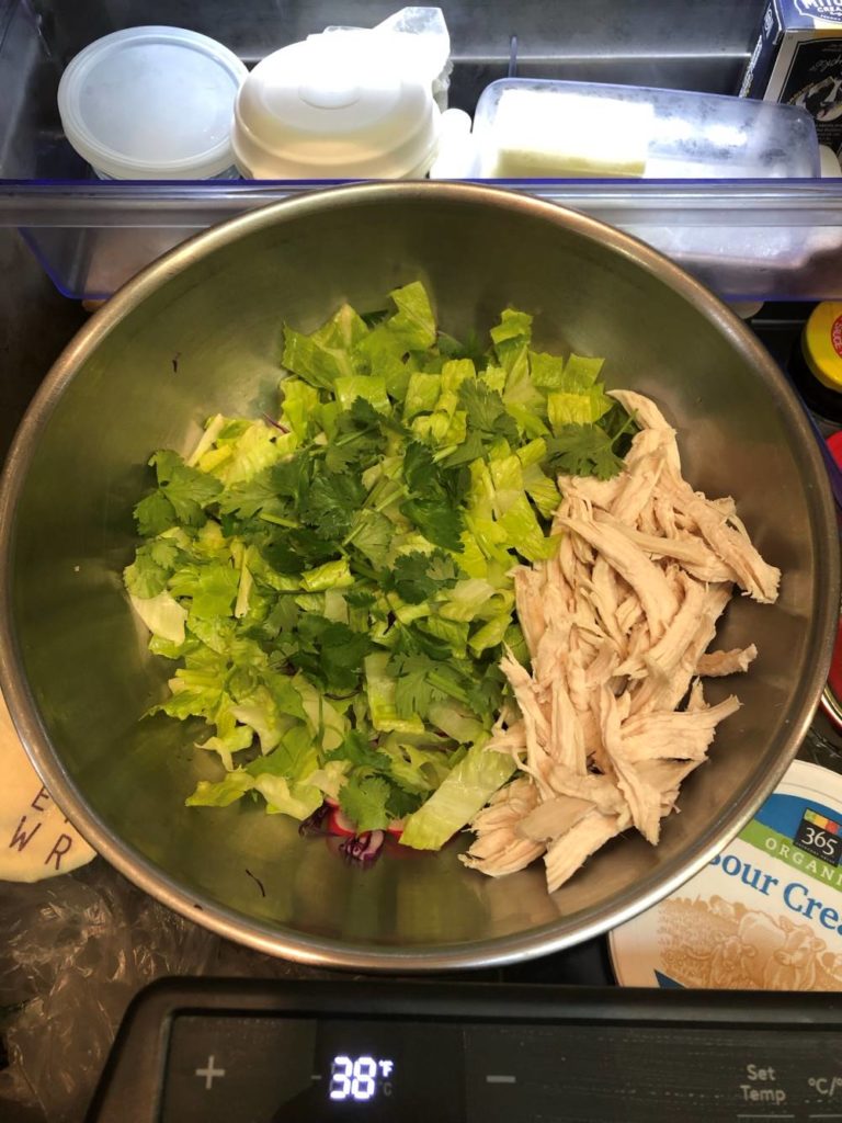 ginger chicken salad