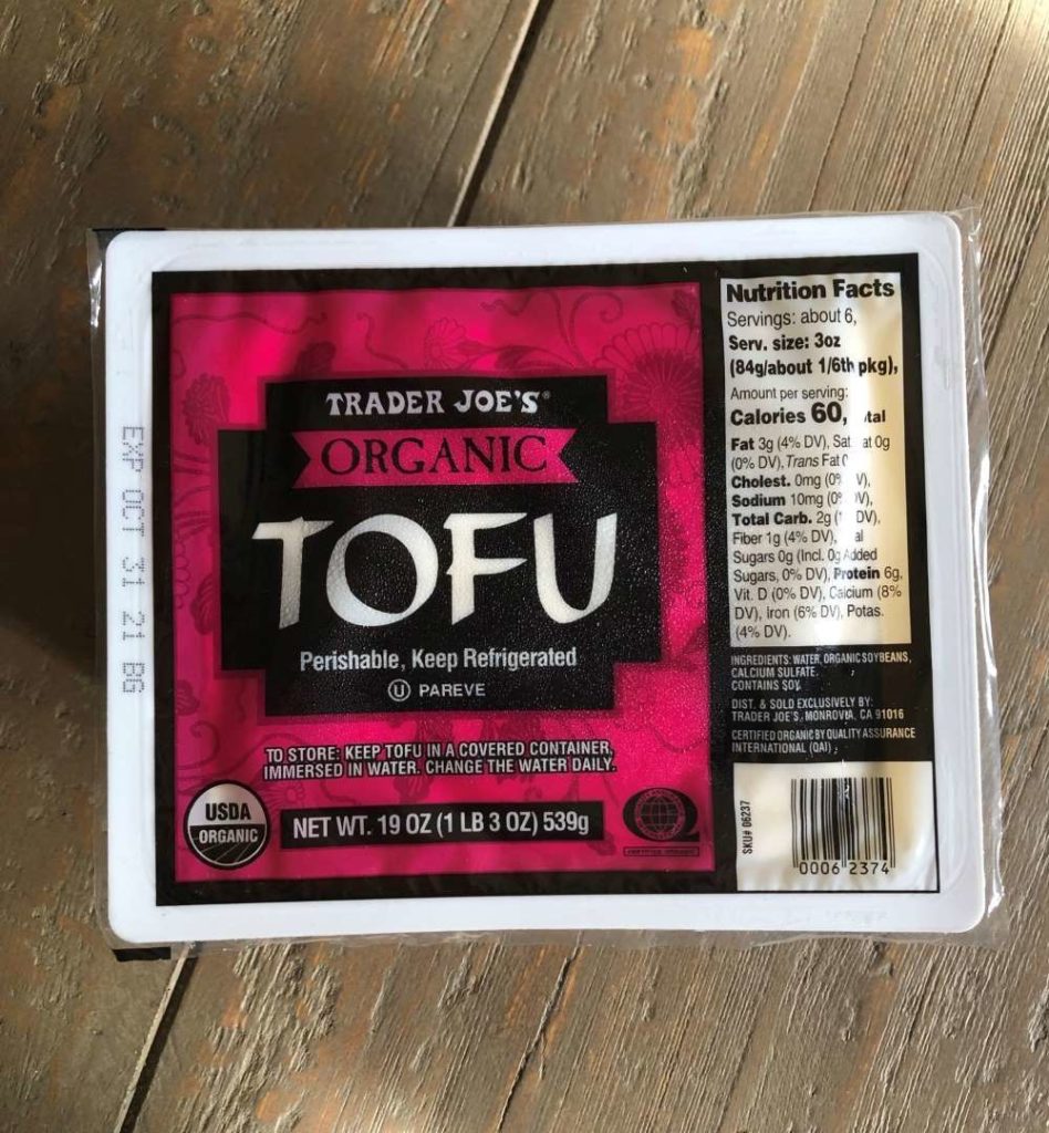 trader joes medium-firm tofu