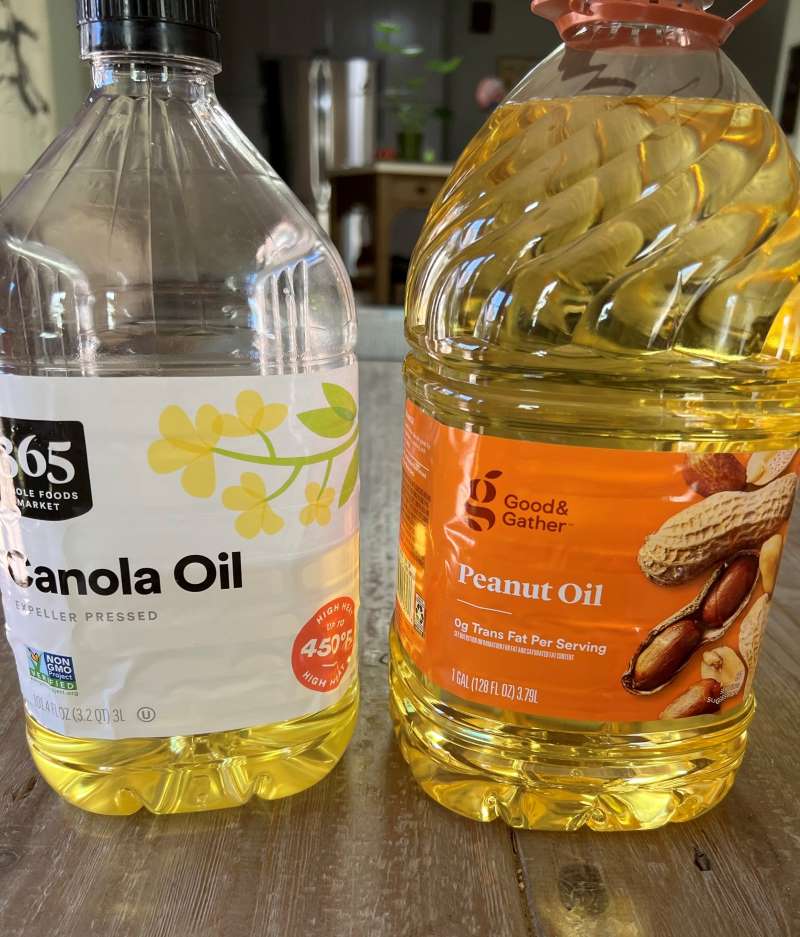 non-gmo canola and peanut oil