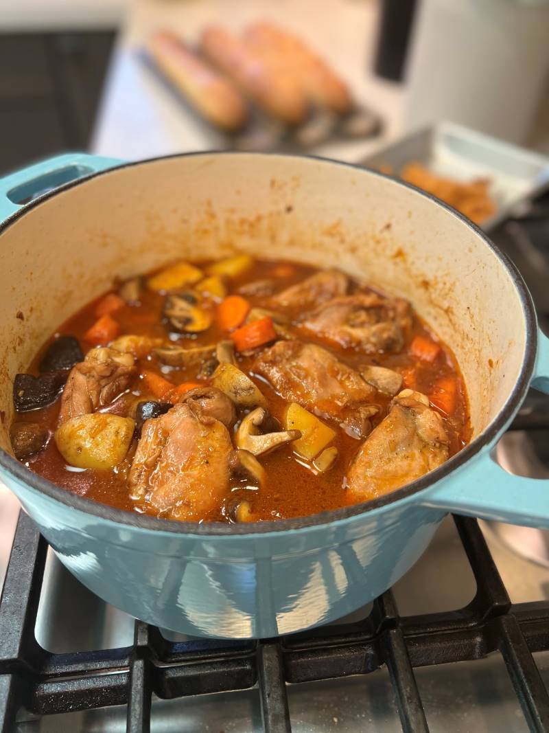 Vietnamese Chicken Ragout Recipe Ragu Ga Viet World Kitchen Viet Chicken Ragu Tall